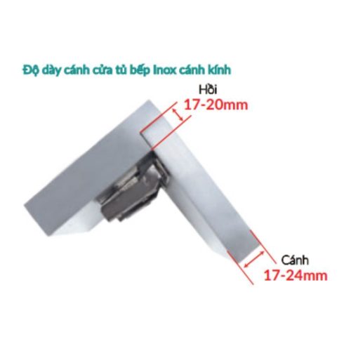 Bản lề GrandX Capella Inox SUS 304 XC.S304B2 4 kich thuoc ban le grandx capella inox sus 304 xc s304b2
