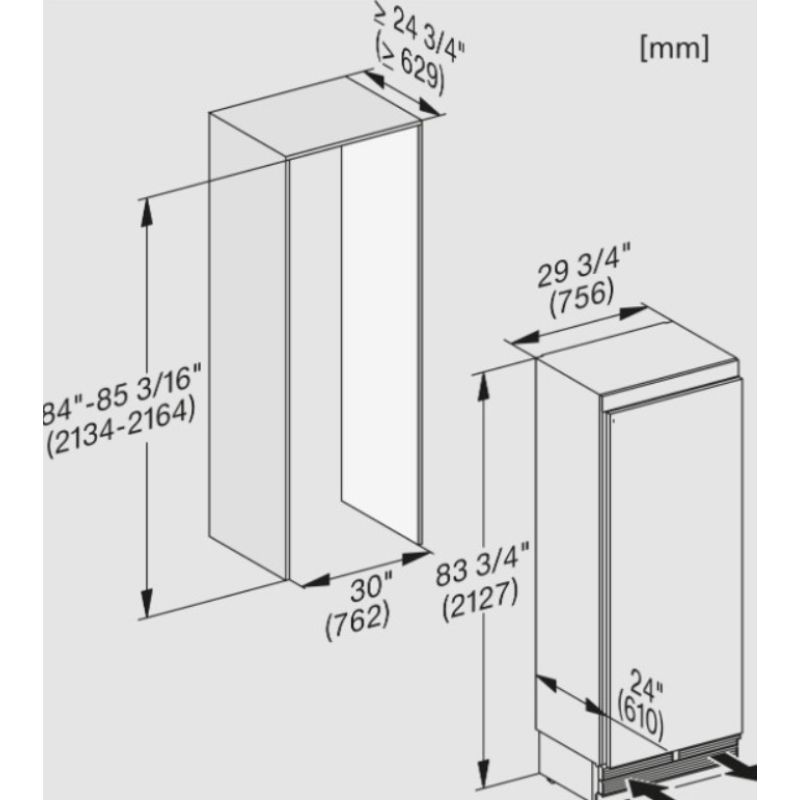 kich-thuoc-tu-mat-miele-mastercool-k-2802-vi kich thuoc tu mat miele mastercool k 2802 vi