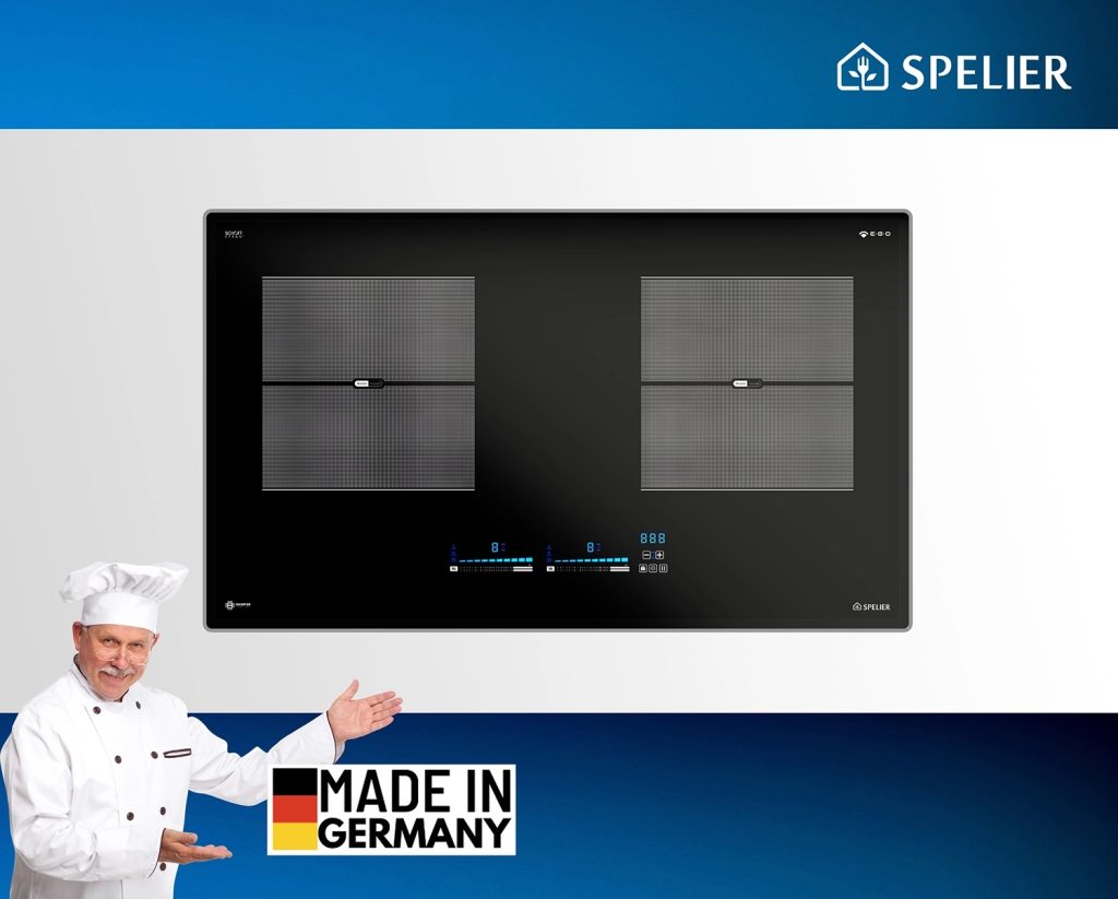 Cửa hàng Spelier chính hãng tại Buôn Ma Thuột, Đắk Lắk 2 Bếp từ đôi SPE IC 1088 EG