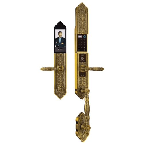 Khóa đại sảnh – biệt thự màu đồng EL988 GB BRASS APP WIFI