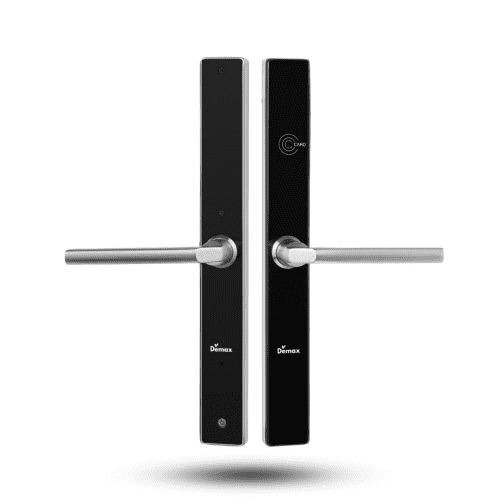 Khóa Khách Sạn Dùng Cho Cửa Gỗ Có Tích Hợp Đầu Đọc Thẻ Demax HEL330SB
