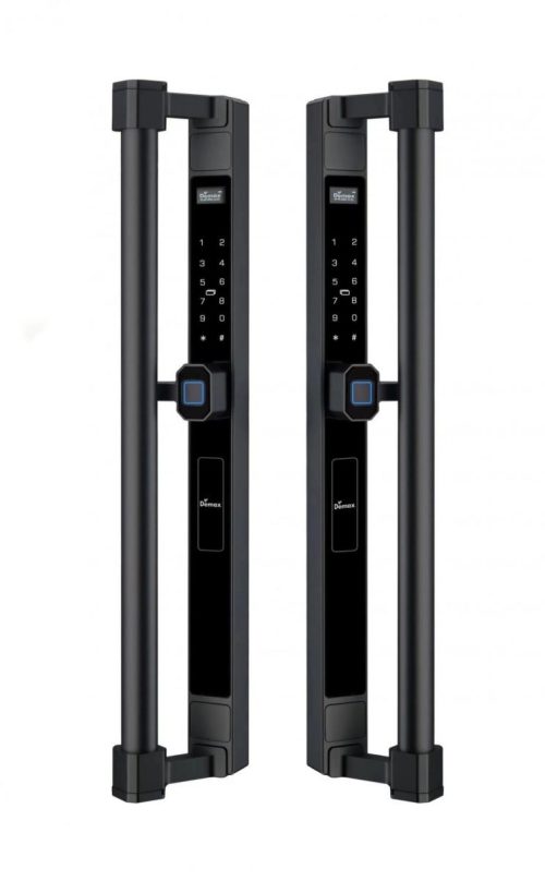 Khóa Thông Minh Vân Tay Hai Mặt Màu Đen SL808BN LUX REMOTE