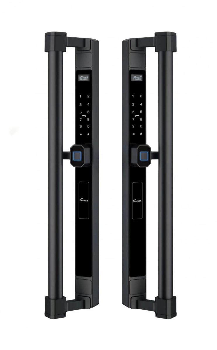 Khóa vân tay cửa nhôm SL808 BN Lux chống nước App wifi, Remote Khoa van tay cua nhom SL808 BN Lux chong nuoc App wifi Remote