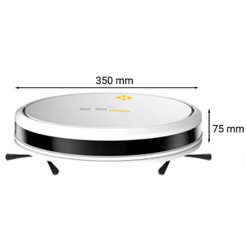 Robot hút bụi Hubert HB D68 White (Serie 2) 1 Robot hut bui Hubert HB D68 White Serie 2 1